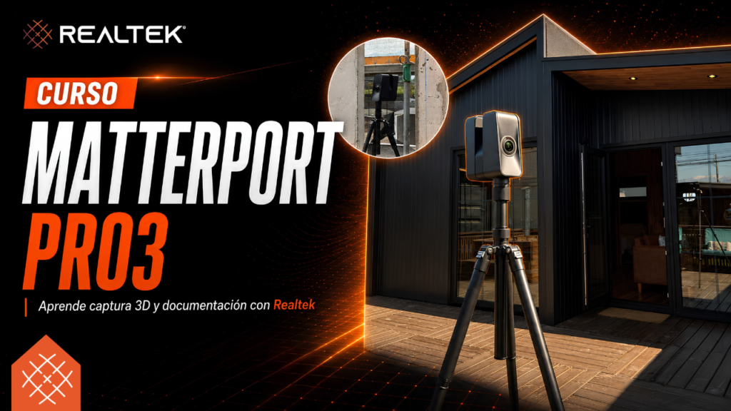 Levantamiento con C&aacute;mara Matterport Pro 3